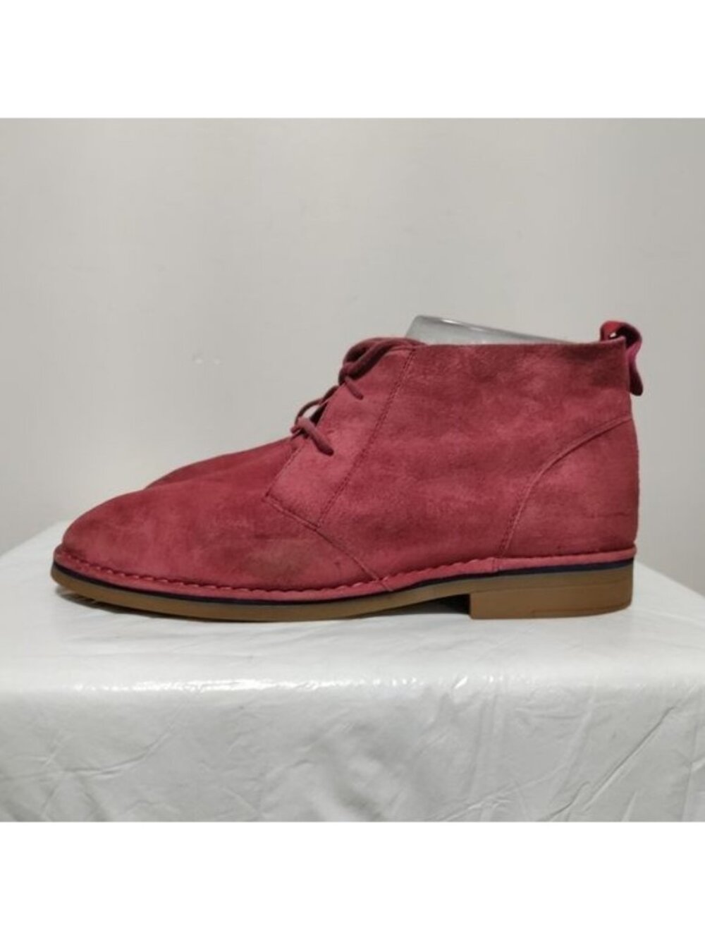 Hush Puppies Womens SZ 11 Red Crya Catelyn Ankle Booties Festival Lagenlook - Picture 8 of 11